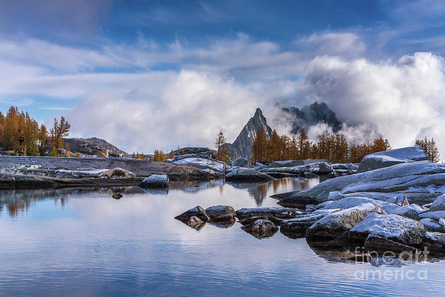 Enchantments Pools of Granite Photograph by Mike Reid
