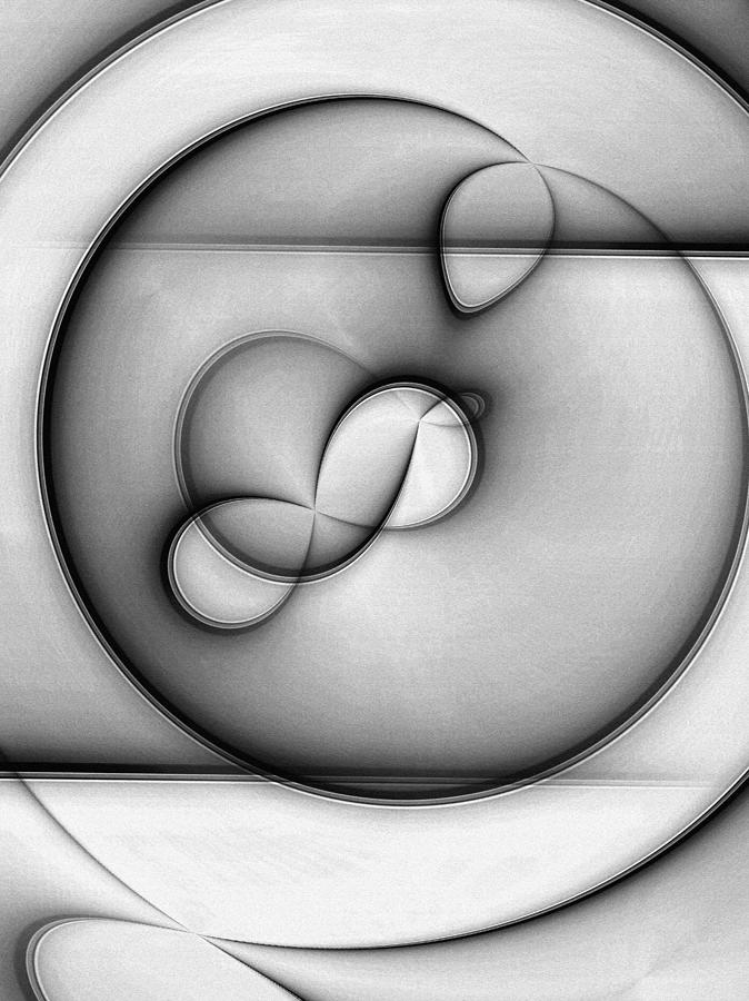 Abstract Digital Art - Encompass...two by Tom Druin