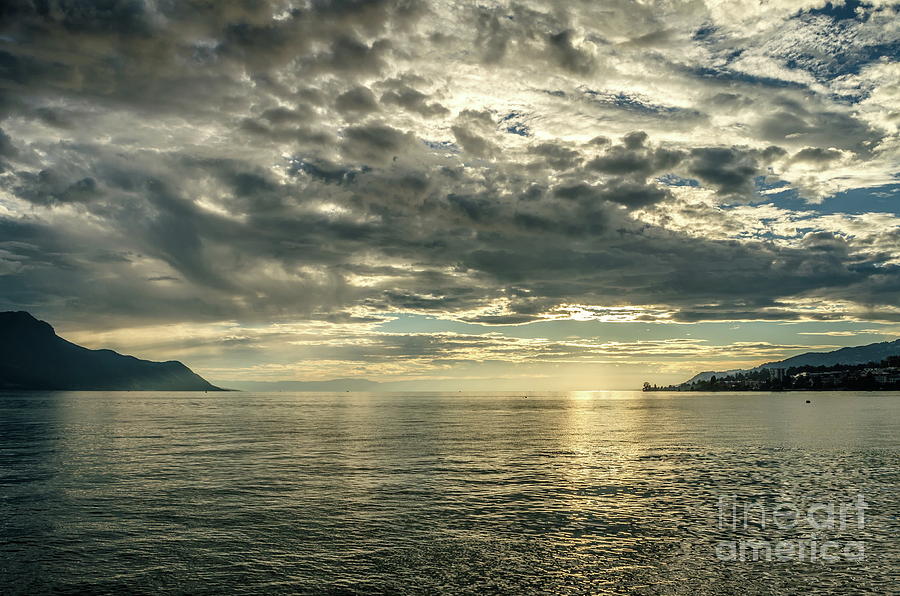 end afternoon at Montreux Photograph by Michelle Meenawong