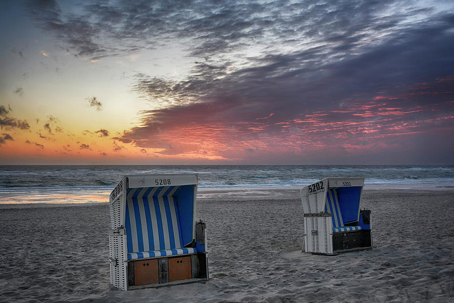 End Of A Day On Sylt Photograph