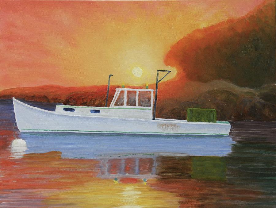 End Of A Work Day Painting by Scott W White