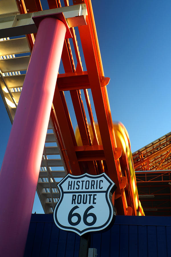 End of Route 66 2 Photograph by George Taylor