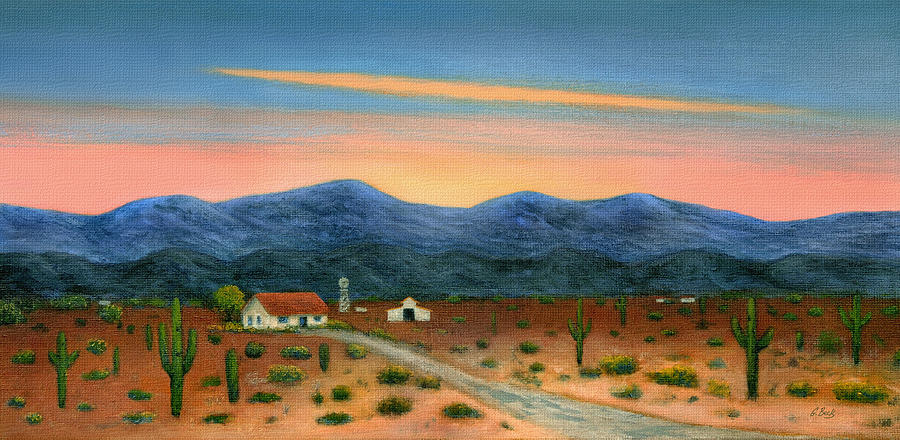 End of the Day Painting by Gordon Beck
