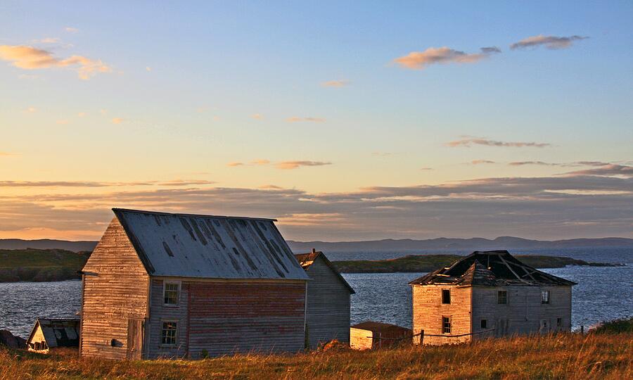 End of the day in Trinity Bay, Newfoundland Photograph by Tatiana Travelways