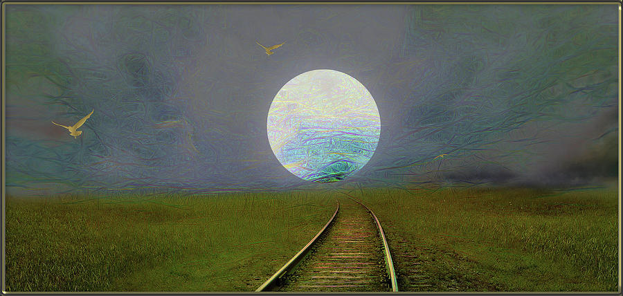 End of the line Digital Art by Harald Dastis