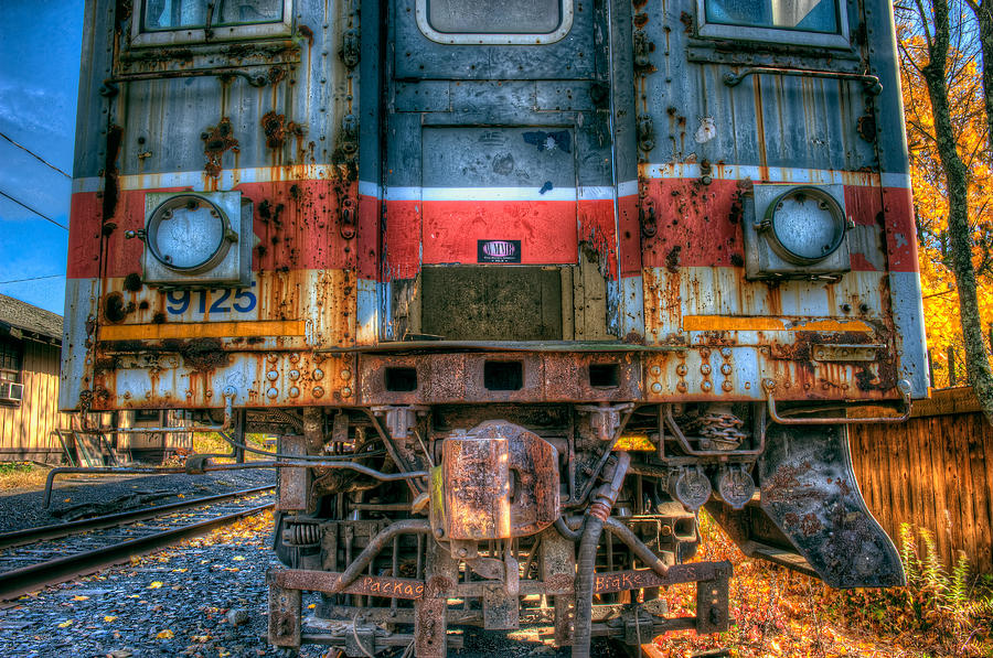 Train Photograph - End of the Line by William Jobes