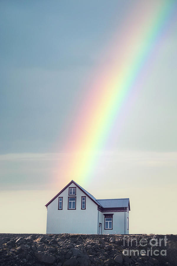 End Of The Rainbow Photograph by Evelina Kremsdorf