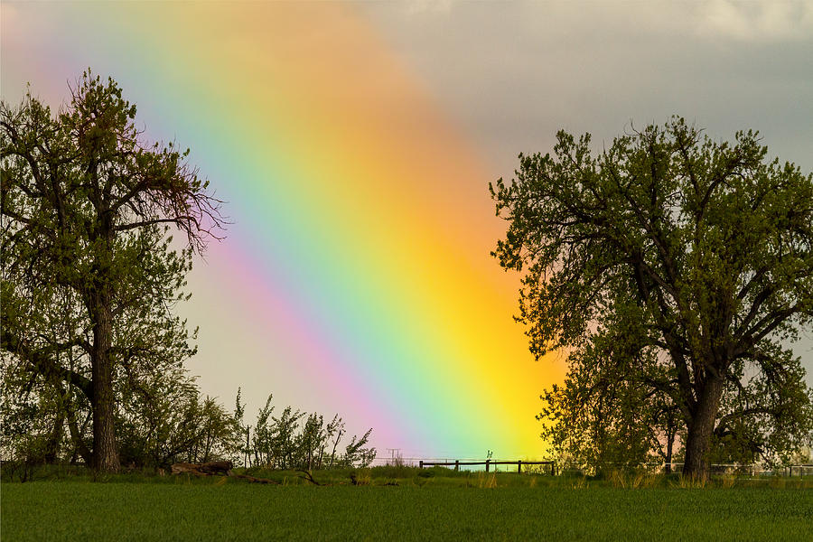 End Of The Rainbow Pot Of Gold Photograph