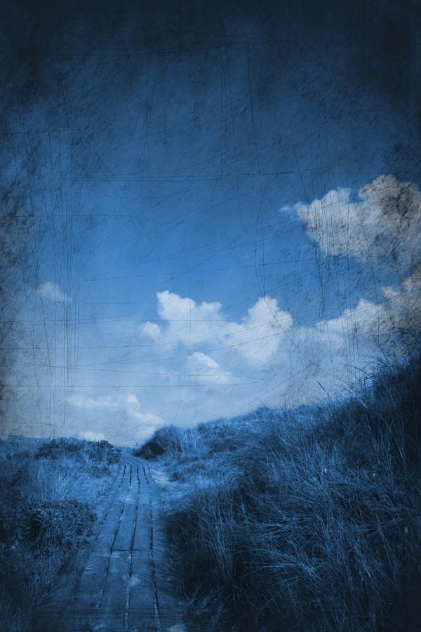 Sky Photograph - End of the Road by Andrea Meyer