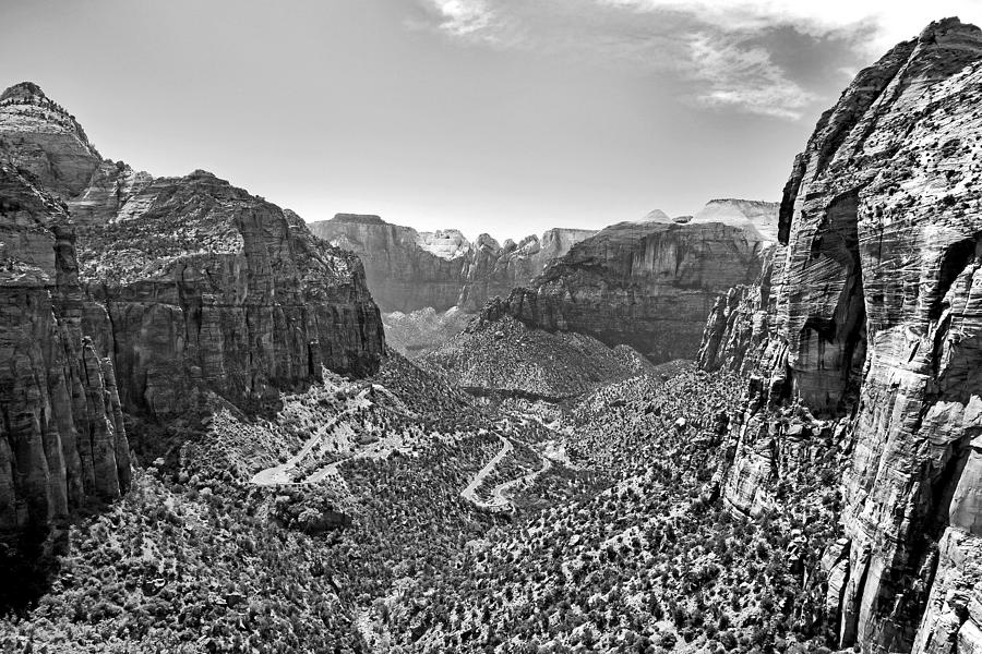 End of Trail View from Zion National Park Photograph by Robert Meyers-Lussier