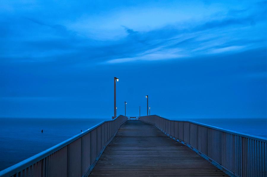 End Pier Seating Photograph by Trece Smith | Fine Art America