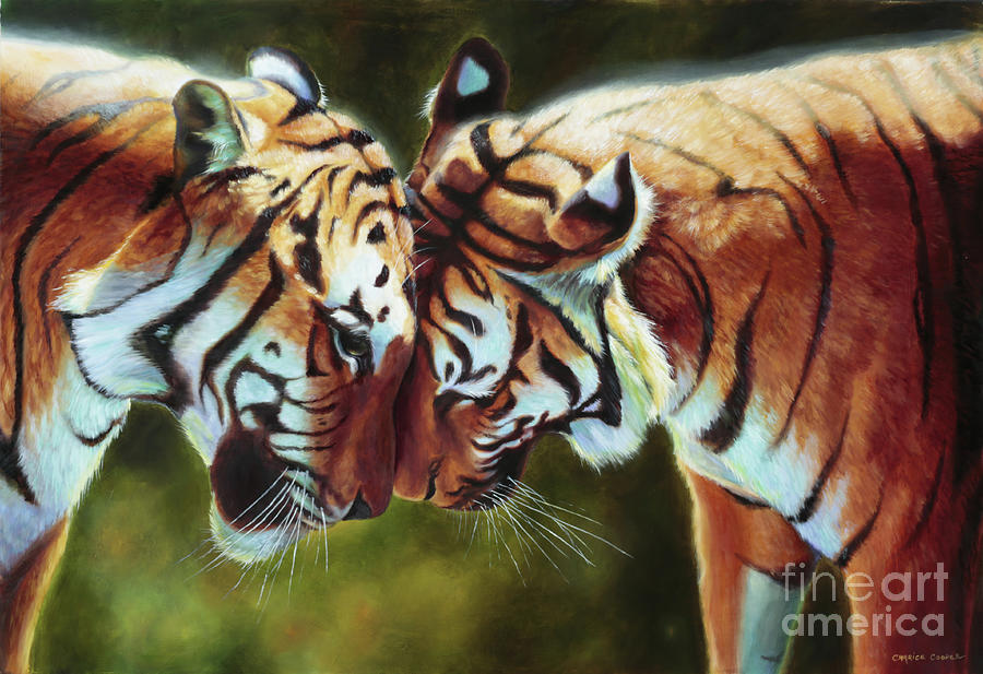 Endangered Moments Painting by Charice Cooper