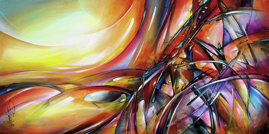  Endless Drift Painting by Michael Lang