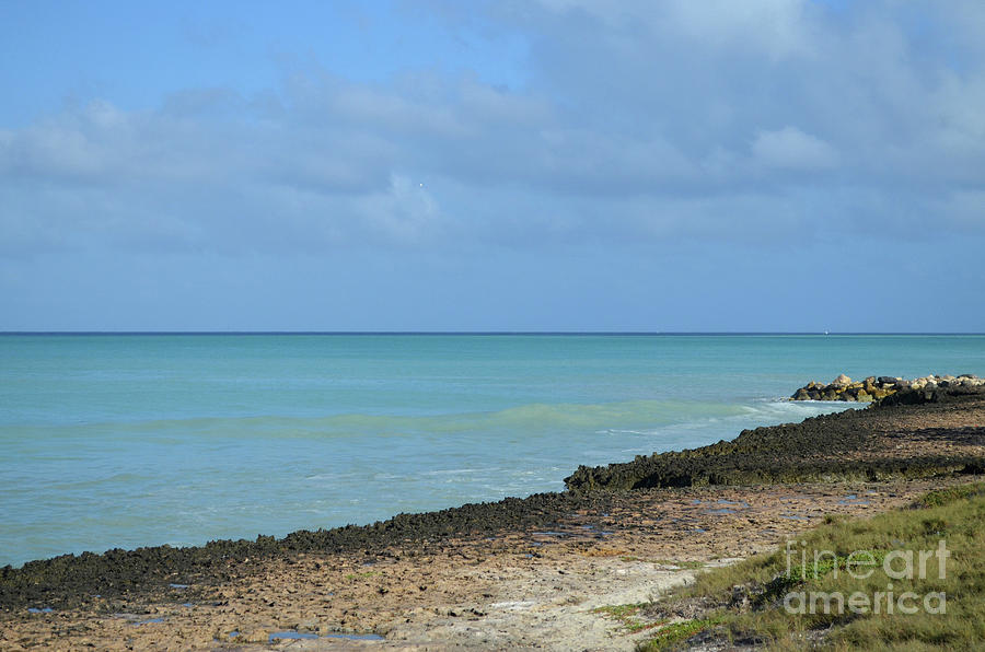 Endless Horizon as Seen from the Coast of Aruba Photograph by DejaVu Designs