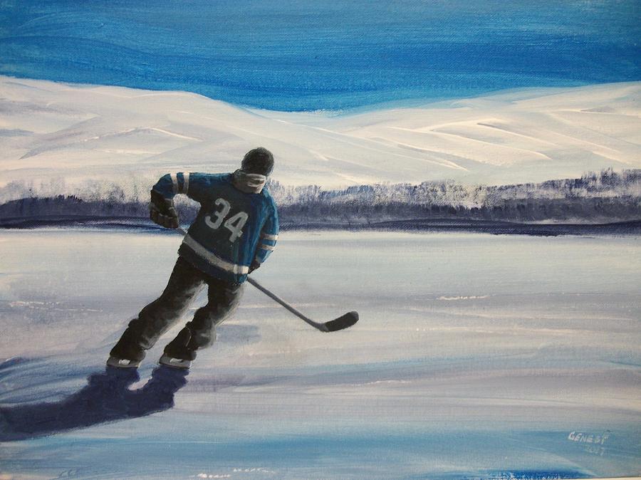 Winter Classic - 2010 Painting by Ron Genest - Fine Art America