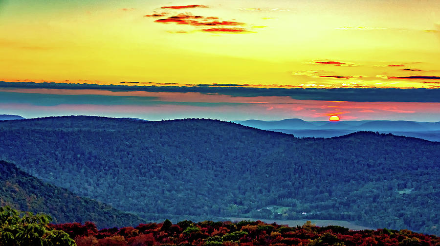 Endless Mountains Sunset 4 Photograph by Steve Harrington
