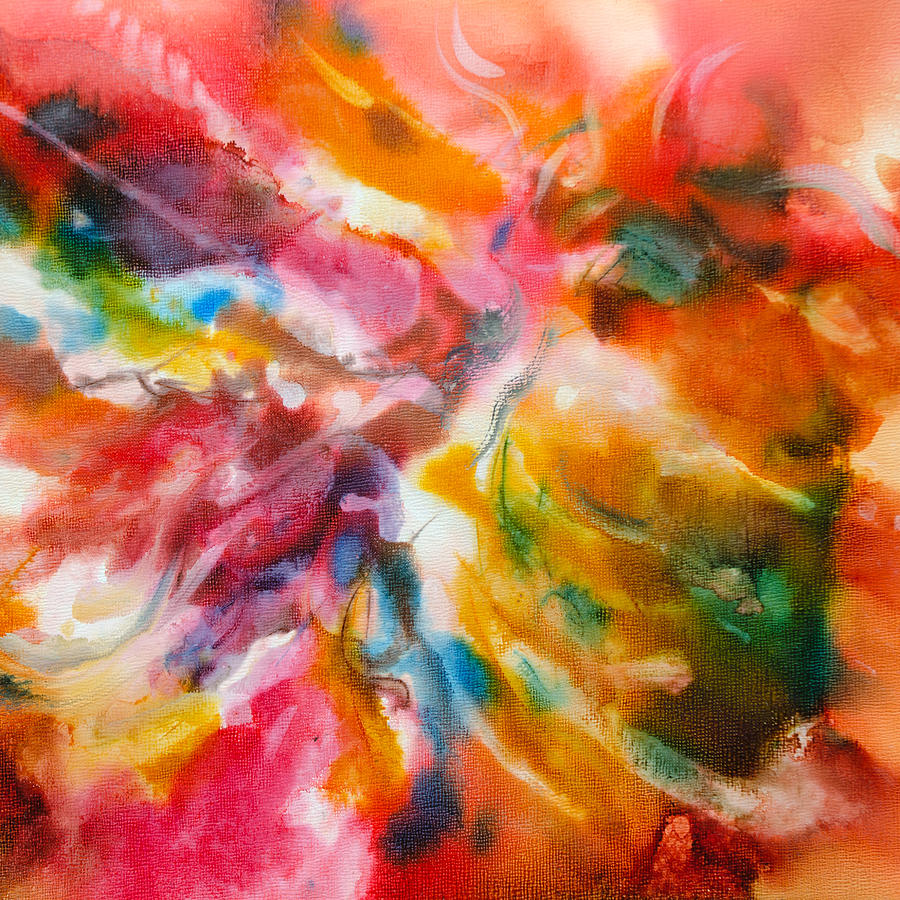 Abstract Painting - Energized - B - by Sandy Sandy