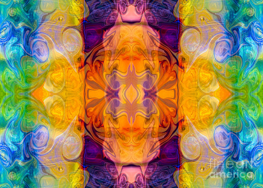 Energy Chambers Abstract Bliss Designs by Omashte Digital Art by Omaste Witkowski