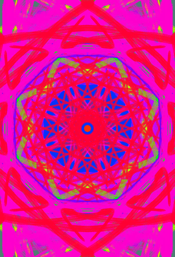 Energy Mandala Digital Art