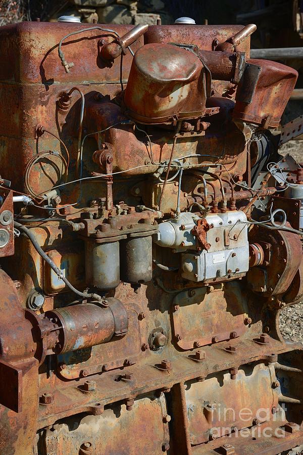 Engine Detail No 3 3058 Photograph by Ken DePue