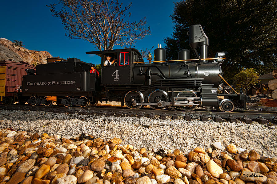 Engine No. 4 Photograph by Christopher Holmes