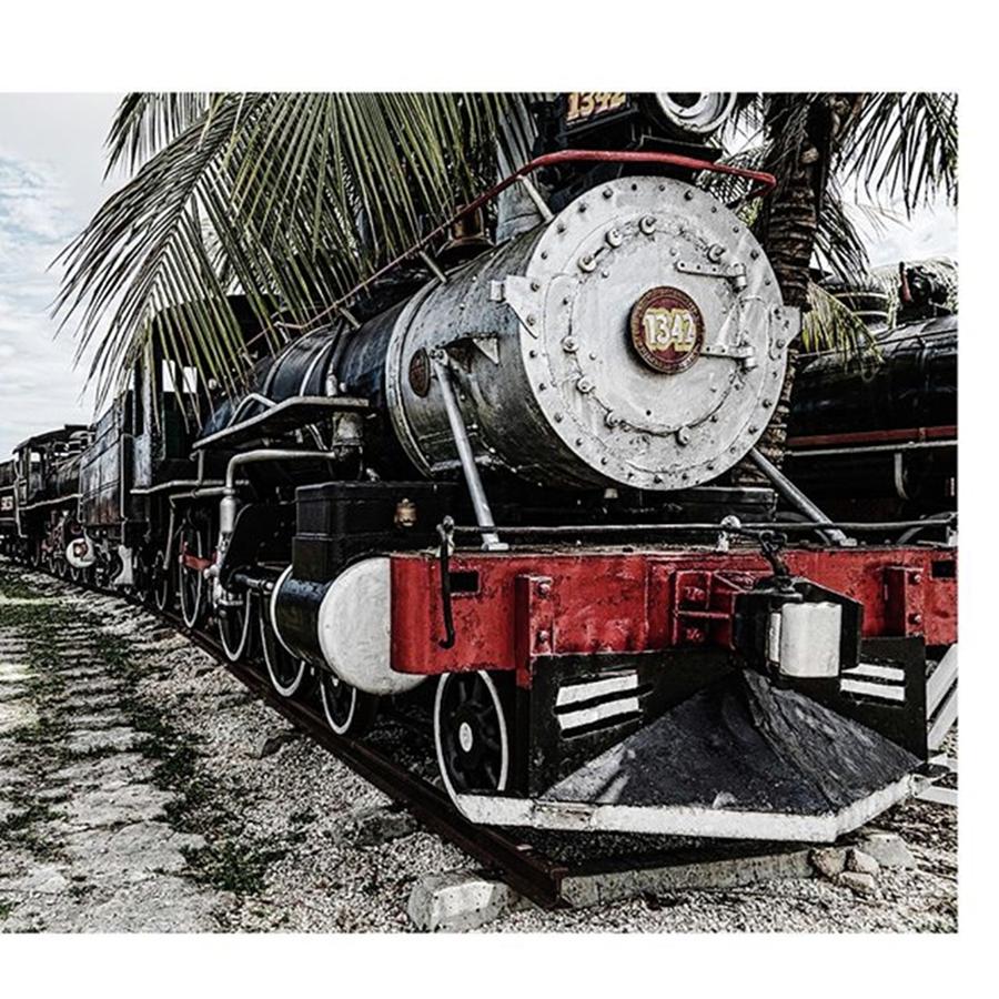 Train Photograph - Engine Number 1342 Is Displayed In A by Sharon Popek