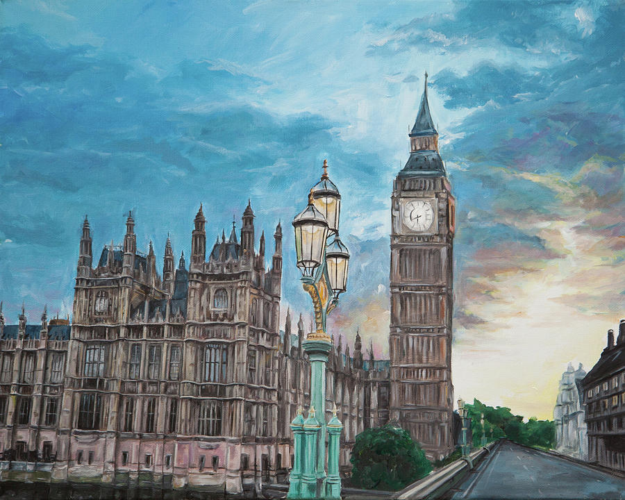 England Painting by Anna Friedrichs - Fine Art America