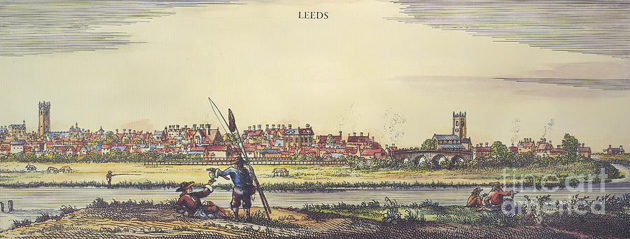 England: Leeds, 1715 Photograph by Granger