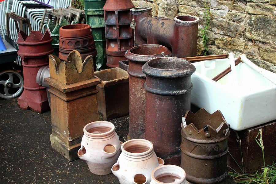 English Chimney Pots Photograph by Doc Braham