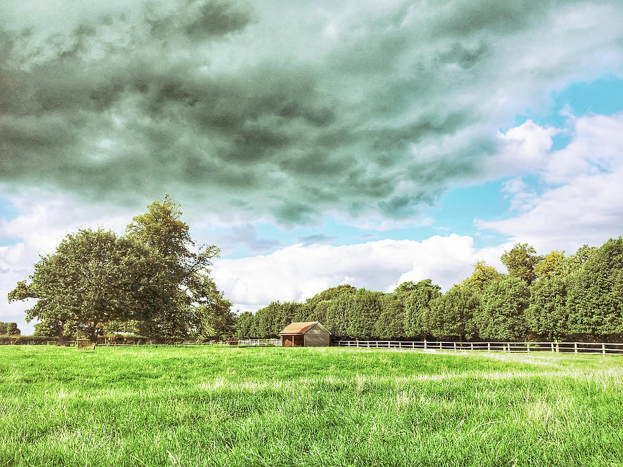 English farmland scene Photograph by Tom Gowanlock