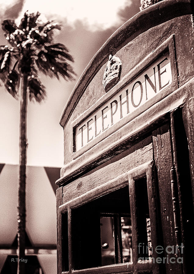 English Red Tele Booth Photograph by Rene Triay FineArt Photos