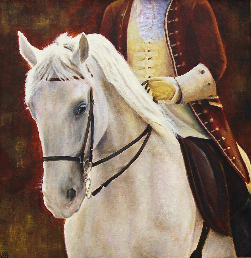 English Rider Painting by Sabina Bonifazi