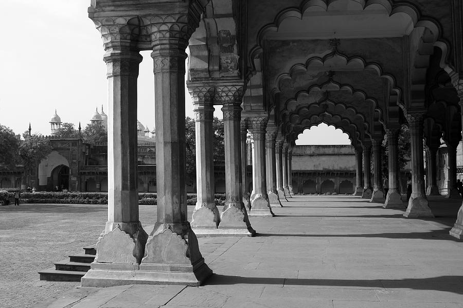 Engrailed Arches At The Red Fort Photograph by Aidan Moran