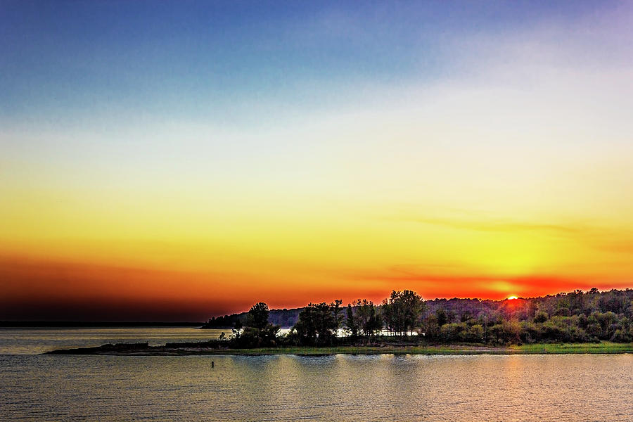 Enid Sunset Photograph by Barry Jones