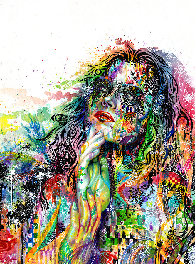 Dream Painting - Enigma by Callie Fink
