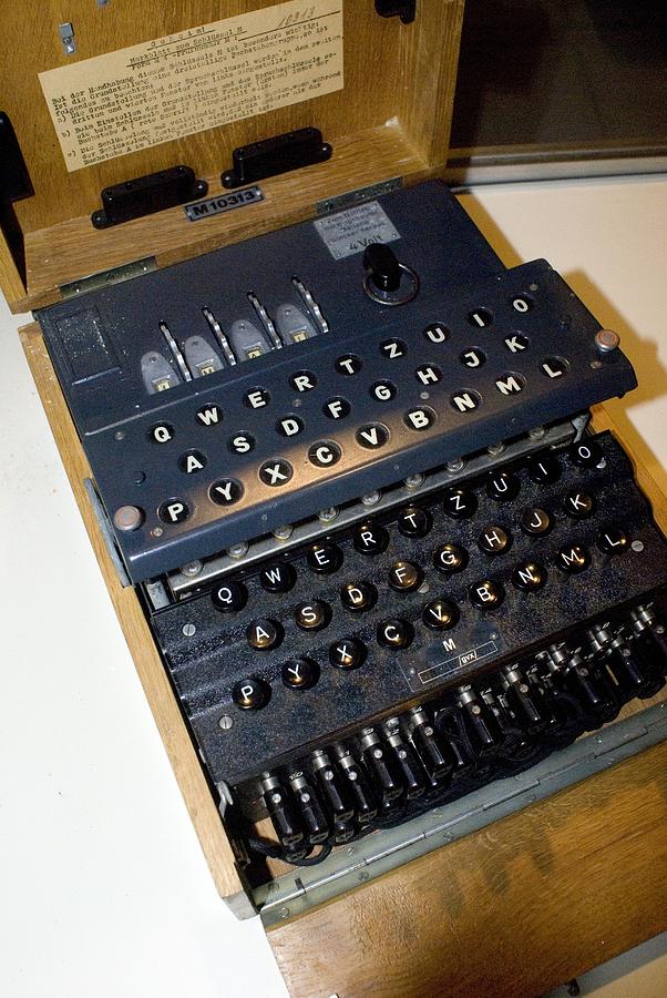 Enigma Code Machine Photograph by Mark Williamson