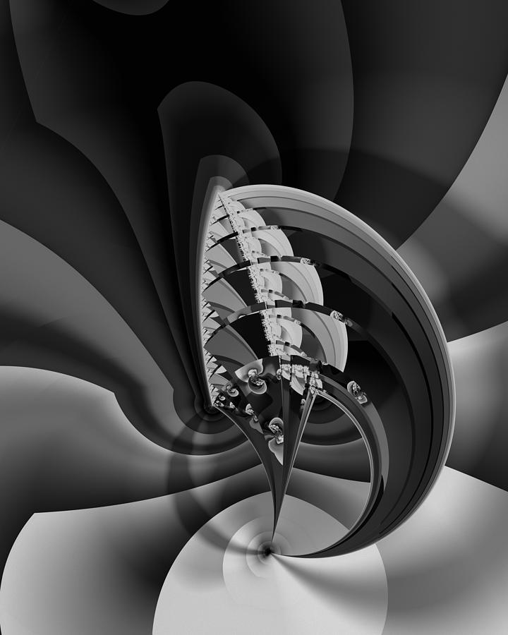 Enigma Variation 10 In the Studio Digital Art by Vic Eberly