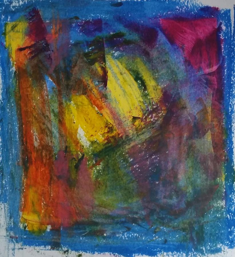 Abstract Pastel - Enjoy 1 by Barbara Reale