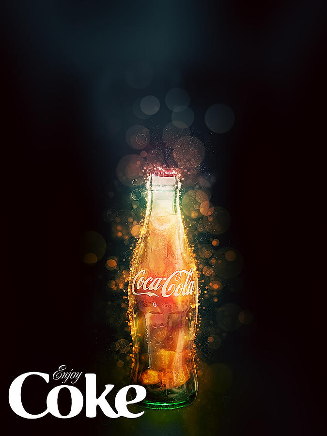 Enjoy Coca-Cola With Bubbles Photograph by James Sage
