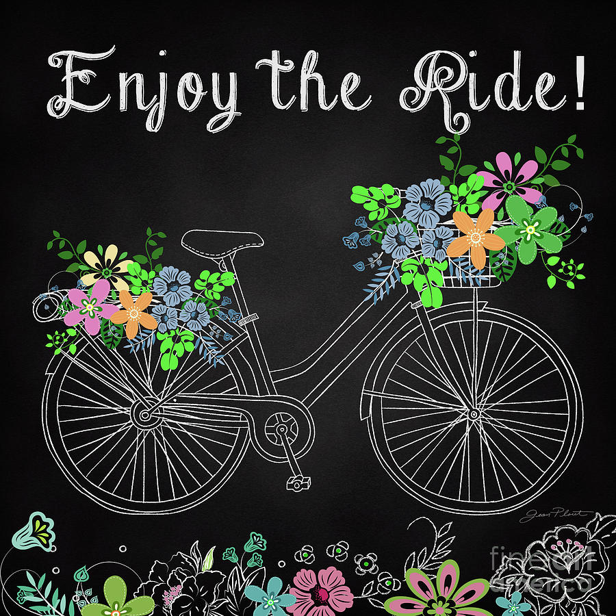 Enjoy the Ride-JP3929 Painting by Jean Plout