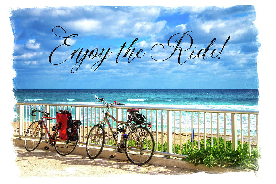 Bicycle Photograph - Enjoy the Ride by Lynn Bauer