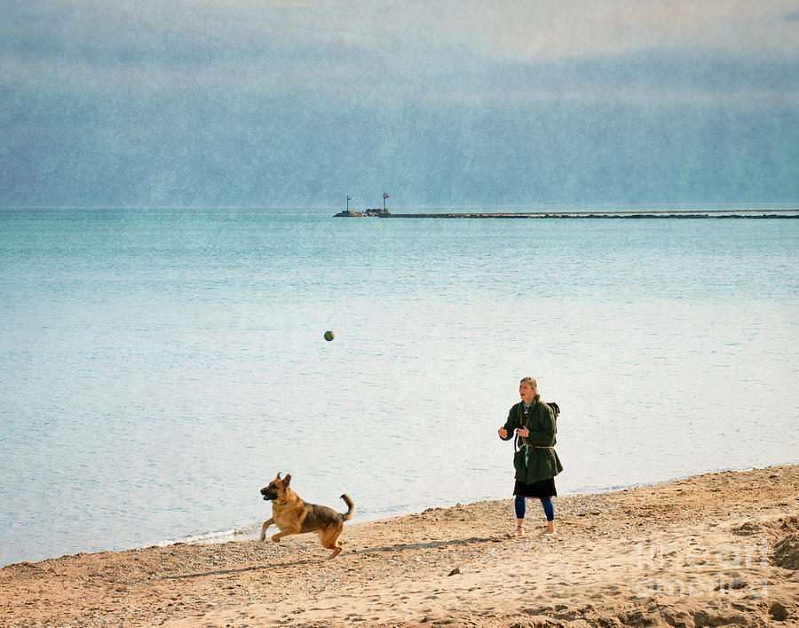 Enjoying weather along the lakefront Photograph by Izet Kapetanovic