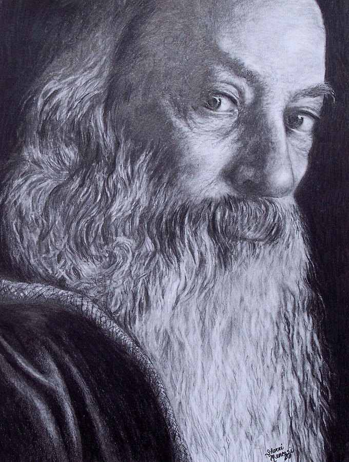 Portrait Painting - Enlightened Master by Sherri Menozzi