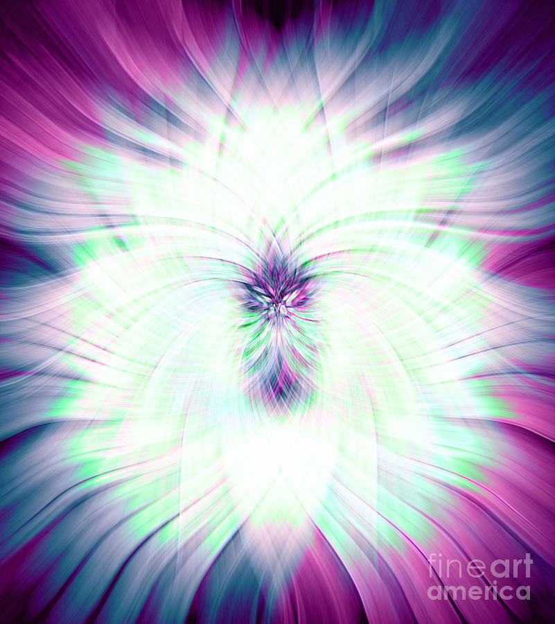 Abstract Digital Art - Enlightenment Abstract by Adri Turner