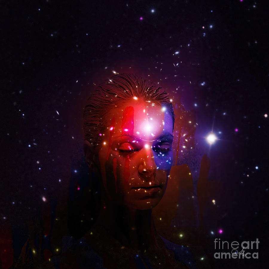 Space Digital Art - Enlightenment by Mo T
