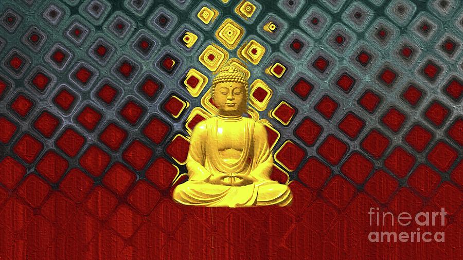 Enlightenment Of The Buddha Painting