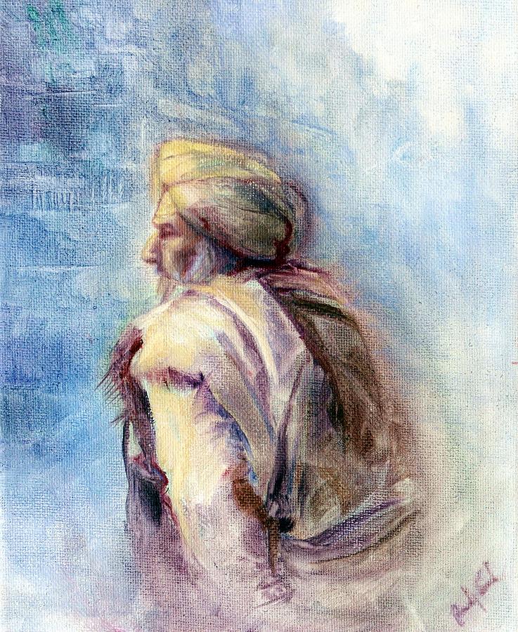 Portrait Painting - Enlightenment by Art of Raman