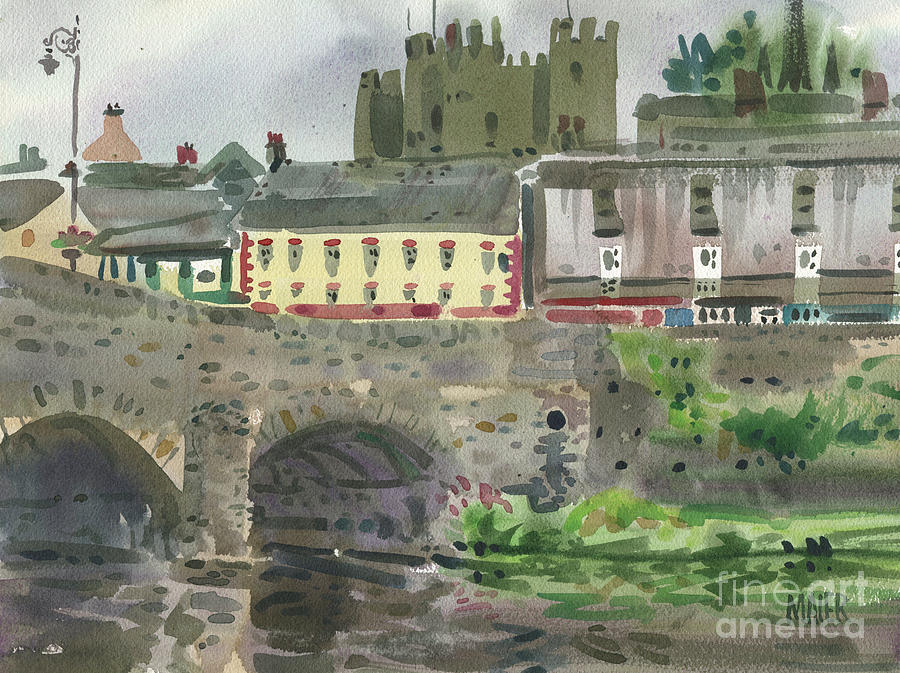 Enniscorthy Morning Painting by Donald Maier