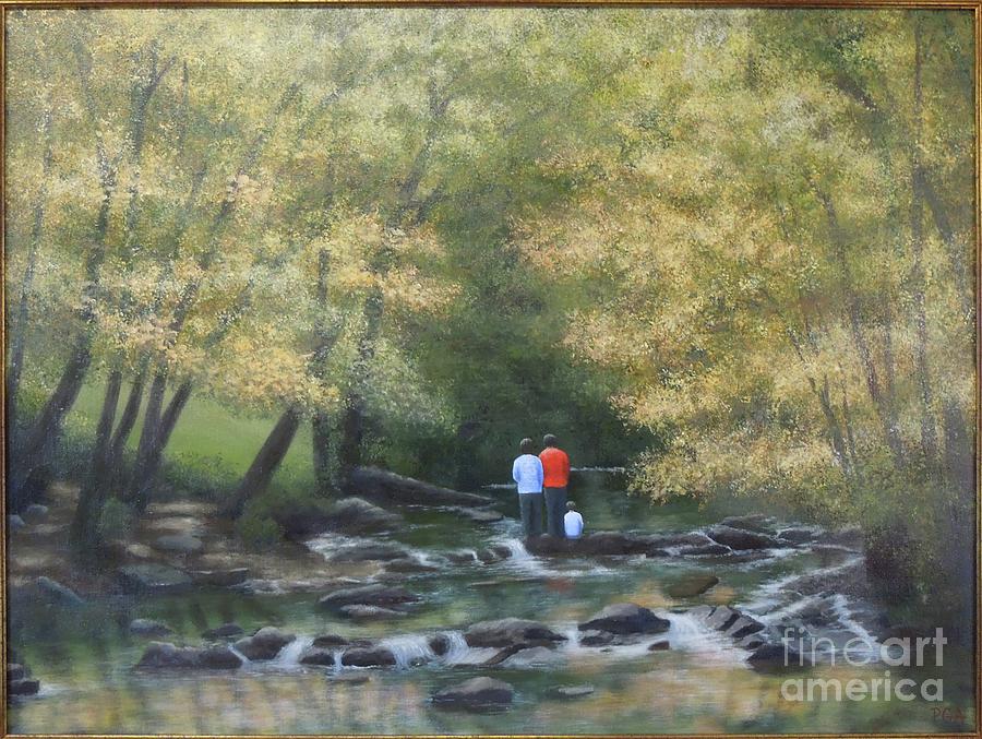 Eno River Afternoon Painting