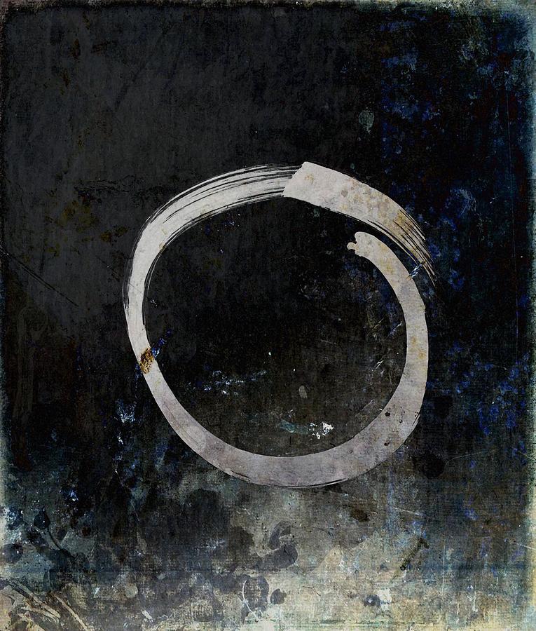 Enso #5 - Ghost Painting by Marianna Mills